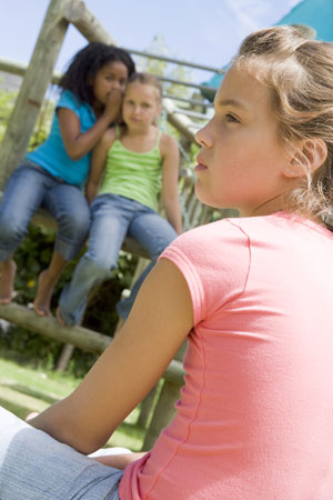 girls on playground