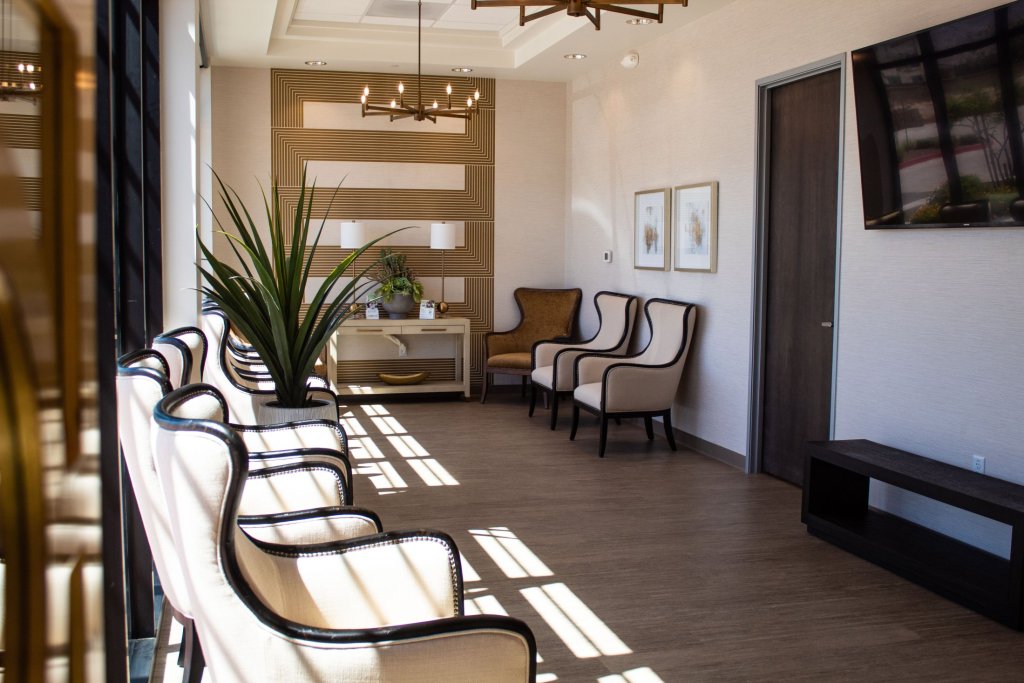 living room with sun rays