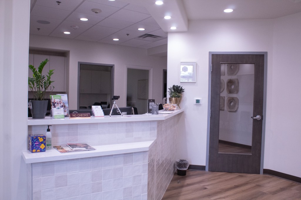 reception area